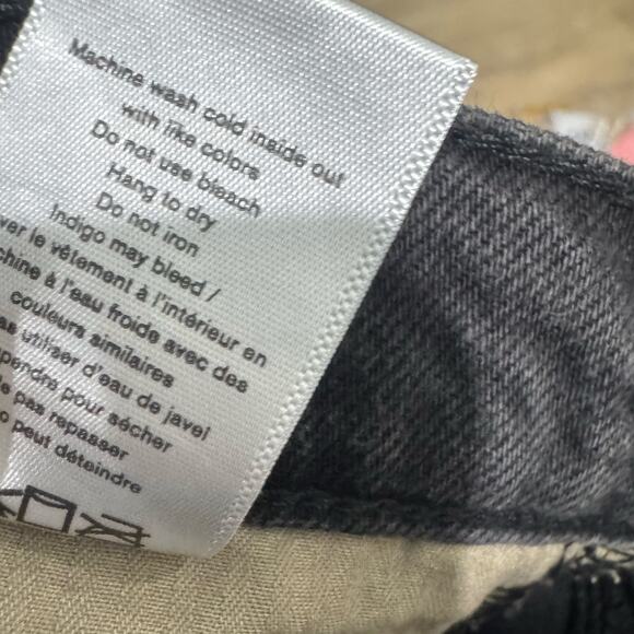 Rag & Bone Men's Beck Authentic Jeans Straight Leg Cropped Black Size 34 NWT - Picture 9 of 12